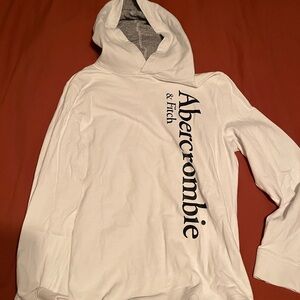 Abercrombie & Fitch Classic White Hoodie
